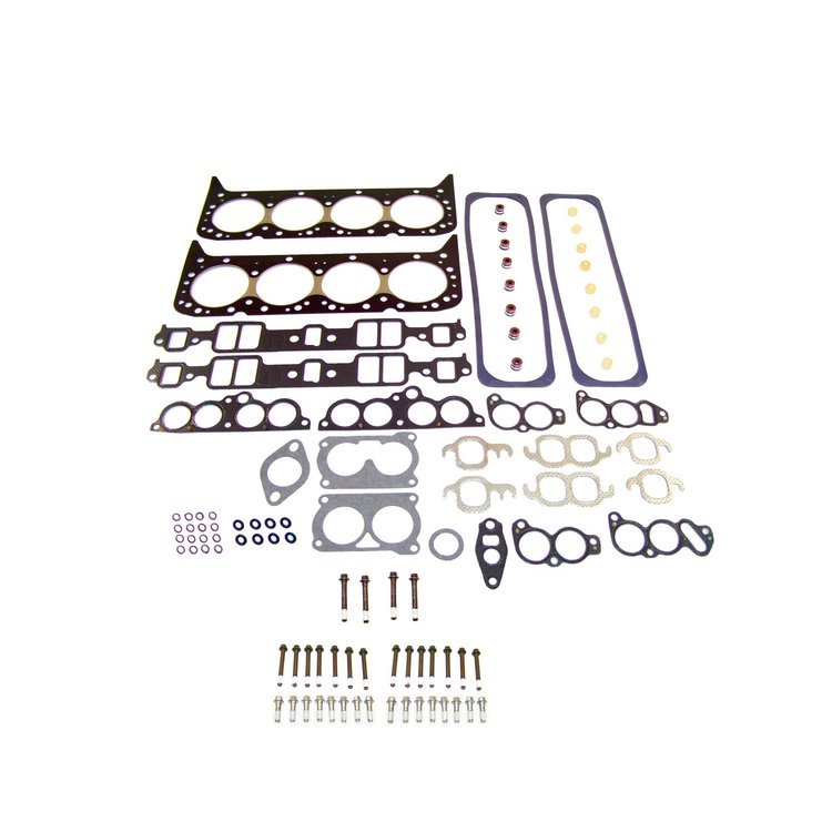 Engine Top-End Gasket Set w/Head Bolts Fits Select 1987-1992 Chevrolet, Pontiac Models w/5.0L V8 16V OHV Engine