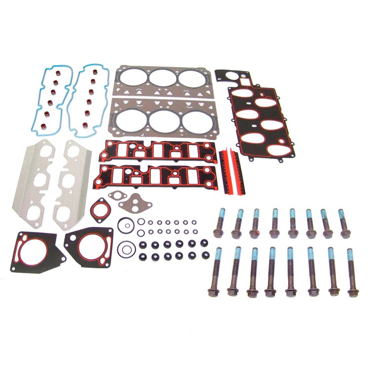 Engine Top-End Gasket Set w/Head Bolts Fits Select 1997-2002 Chevrolet, Pontiac Models w/3.8L V6 12V OHV Engine