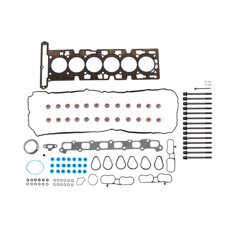 Engine Top-End Gasket Set w/Head Bolts Fits Select 2006-2009 Buick, Chevrolet, GMC, Isuzu, Saab Models w/4.2L L6 24V DOHC Engine