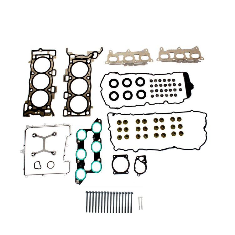Engine Top-End Gasket Set w/Head Bolts Fits Select 2009-2017 Buick, Chevrolet, GMC, Saturn Models w/3.6L V6 24V DOHC Engine