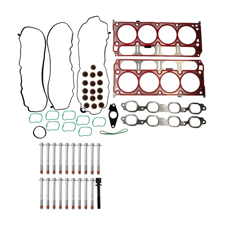 Engine Top-End Gasket Set w/Head Bolts Fits Select 2014-2022 Cadillac, Chevrolet, GMC Models w/6.2L V8 16V OHV [EcoTec3] Engine