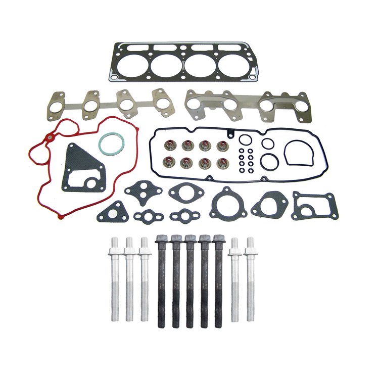 Engine Top-End Gasket Set w/Head Bolts Fits Select 1998-2003 Chevrolet, GMC, Isuzu, Pontiac Models w/2.2L L4 8V OHV Engine