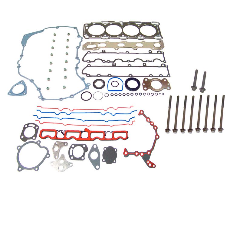 Engine Top-End Gasket Set w/Head Bolts Fits Select 1996-1999 Buick, Chevrolet, and More Models w/2.4L L4 16V DOHC Engine