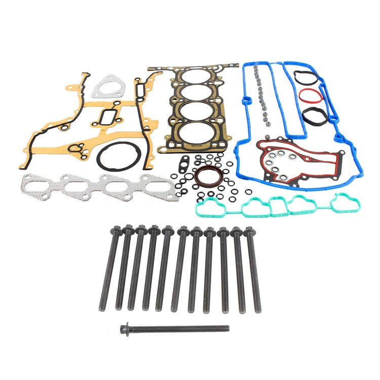 Engine Top-End Gasket Set w/Head Bolts Fits Select 2011-2021 Buick, and More Models w/1.4L L4 16V Turbocharged DOHC Engine