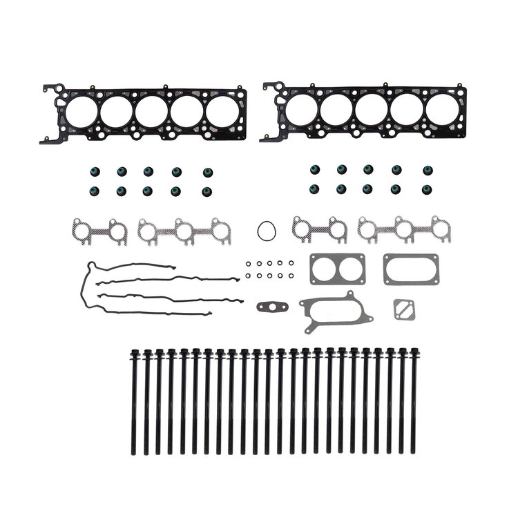 Engine Top-End Gasket Set w/Head Bolts Fits Select 1997-2002 Ford w/6.8L V10 20V SOHC Engine