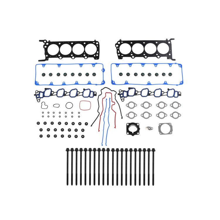 Engine Top-End Gasket Set w/Head Bolts Fits Select 2009-2011 Ford, Lincoln, Mercury Models w/4.6L V8 16V SOHC [N/R] Engine