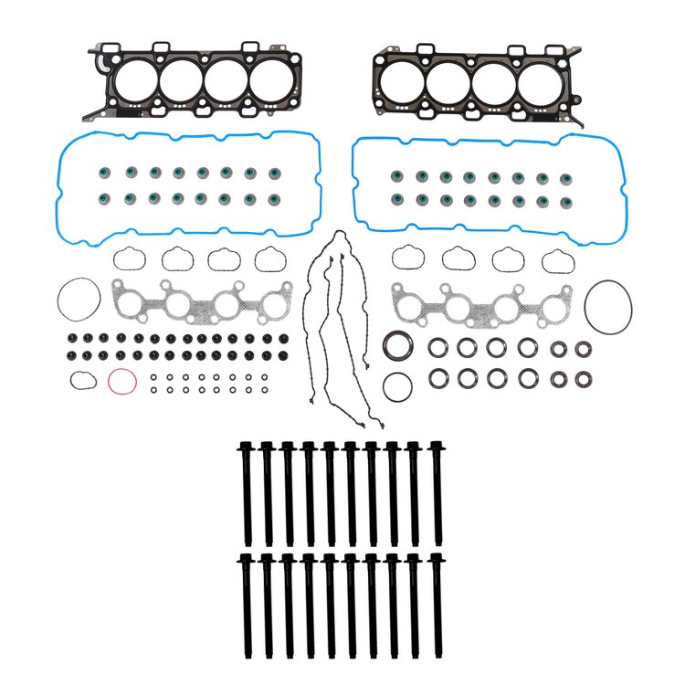Engine Top-End Gasket Set w/Head Bolts Fits Select 2012-2013 Ford Mustang w/5.0L V8 32V DOHC Engine