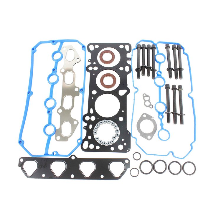 Engine Top-End Gasket Set w/Head Bolts Fits Select 2003-2005 Kia Rio w/1.6L L4 16V DOHC Engine