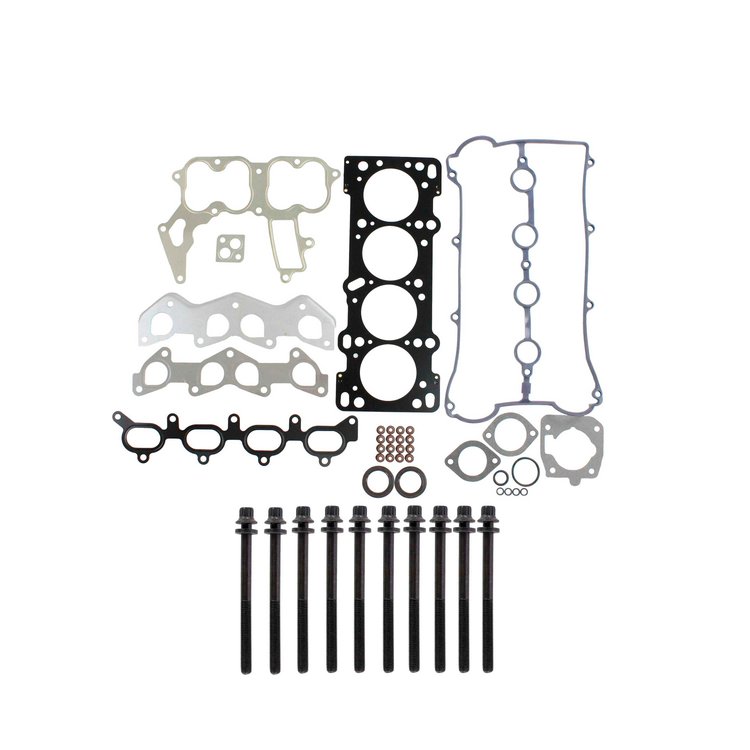 Engine Top-End Gasket Set w/Head Bolts Fits Select 1995-1997 Kia Sephia w/1.8L L4 16V DOHC Engine