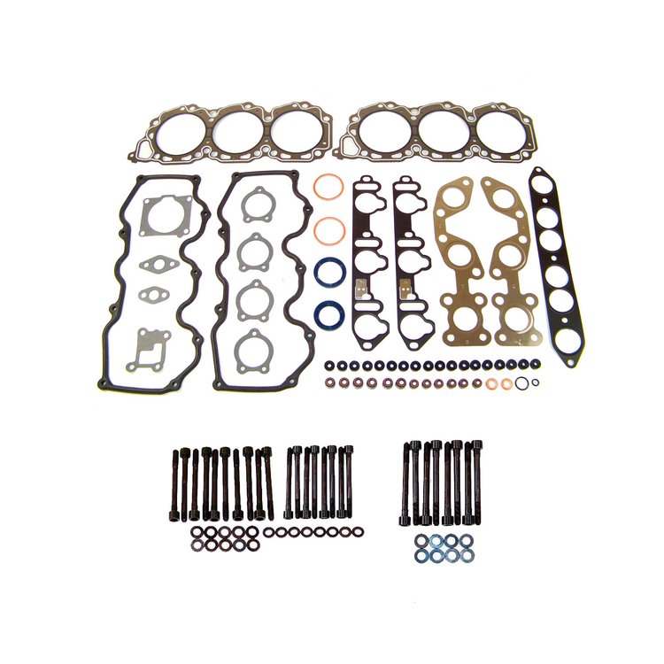 Engine Top-End Gasket Set w/Head Bolts Fits Select 1996-2002 INFINITI, Mercury, Nissan Models w/3.3L V6 12V SOHC Engine