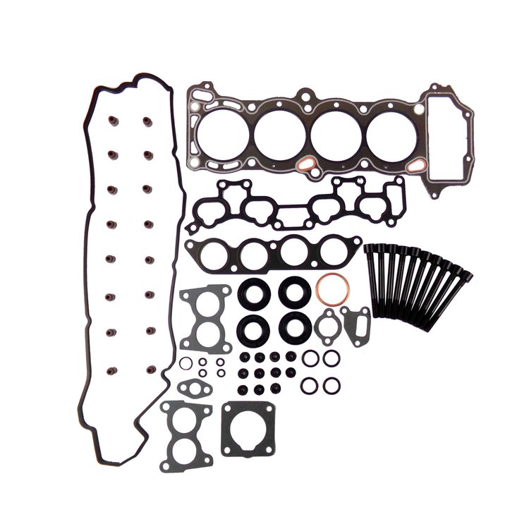 Engine Top-End Gasket Set w/Head Bolts Fits Select 1991-1994 Nissan w/1.6L L4 16V DOHC Engine