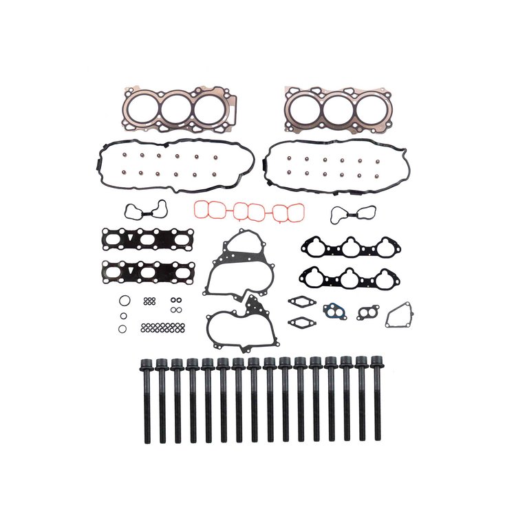 Engine Top-End Gasket Set w/Head Bolts Fits Select 2007-2022 INFINITI, Nissan Models w/3.5L V6 24V DOHC Engine
