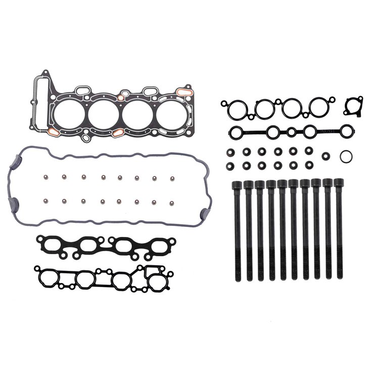Engine Top-End Gasket Set w/Head Bolts Fits Select 1994-1999 INFINITI, Nissan Models w/2.0L L4 16V DOHC Engine