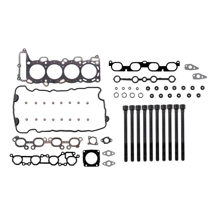 Engine Top-End Gasket Set w/Head Bolts Fits Select 2000-2002 INFINITI, Nissan Models w/2.0L L4 16V DOHC Engine