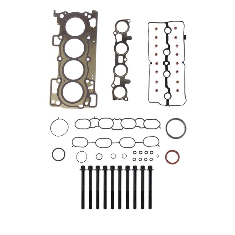 Engine Top-End Gasket Set w/Head Bolts Fits Select 2013-2019 Nissan Sentra w/1.8L L4 16V DOHC Engine