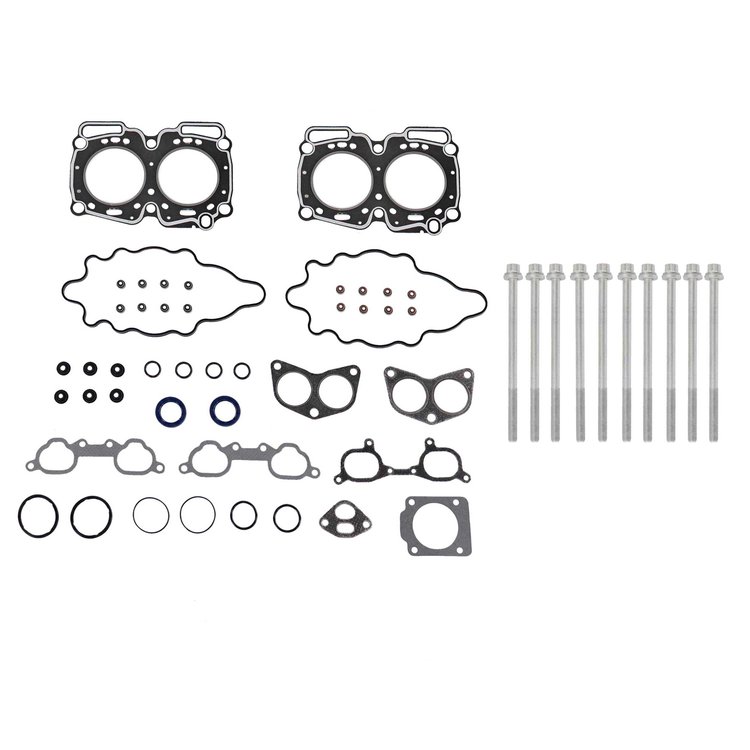 Engine Top-End Gasket Set w/Head Bolts Fits Select 1993-1997 Subaru Impreza w/1.8L H4 16V SOHC Engine