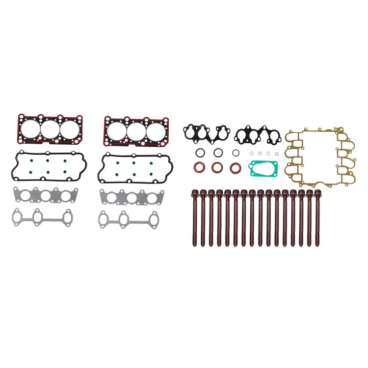 Engine Top-End Gasket Set w/Head Bolts Fits Select 1995-1998 Audi w/2.8L V6 12V SOHC Engine