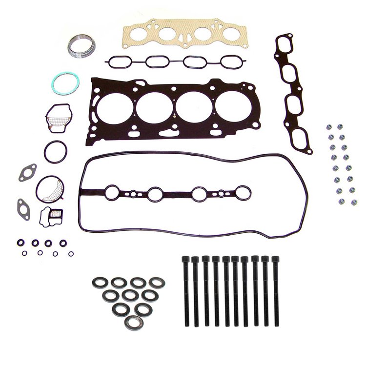 Engine Top-End Gasket Set w/Head Bolts Fits Select 2007-2015 Lexus, Pontiac, Scion, Toyota Models w/2.4L L4 16V DOHC Engine