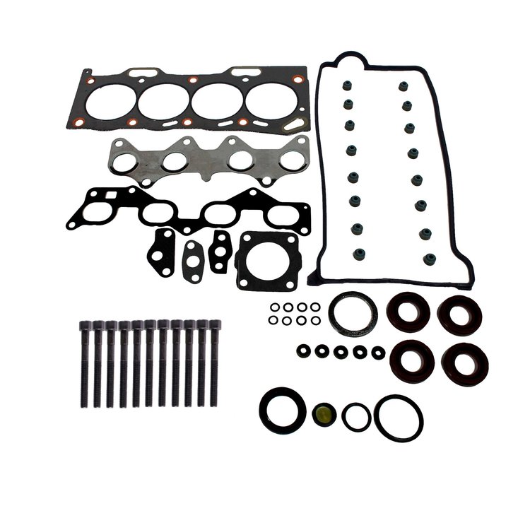 Engine Top-End Gasket Set w/Head Bolts Fits Select 1992-1995 Toyota Paseo w/1.5L L4 16V DOHC Engine