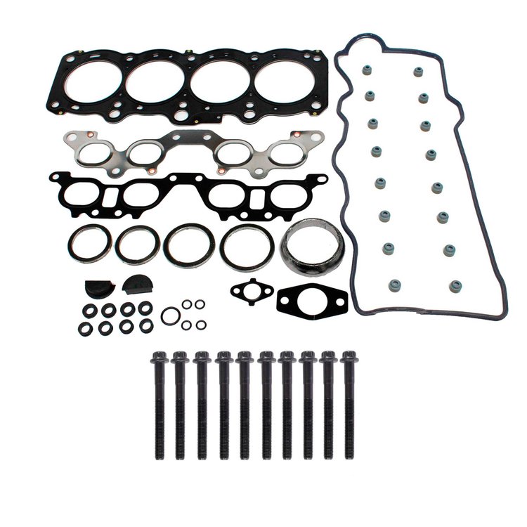 Engine Top-End Gasket Set w/Head Bolts Fits Select 1996-2000 Toyota RAV4 w/2.0L L4 16V DOHC Engine