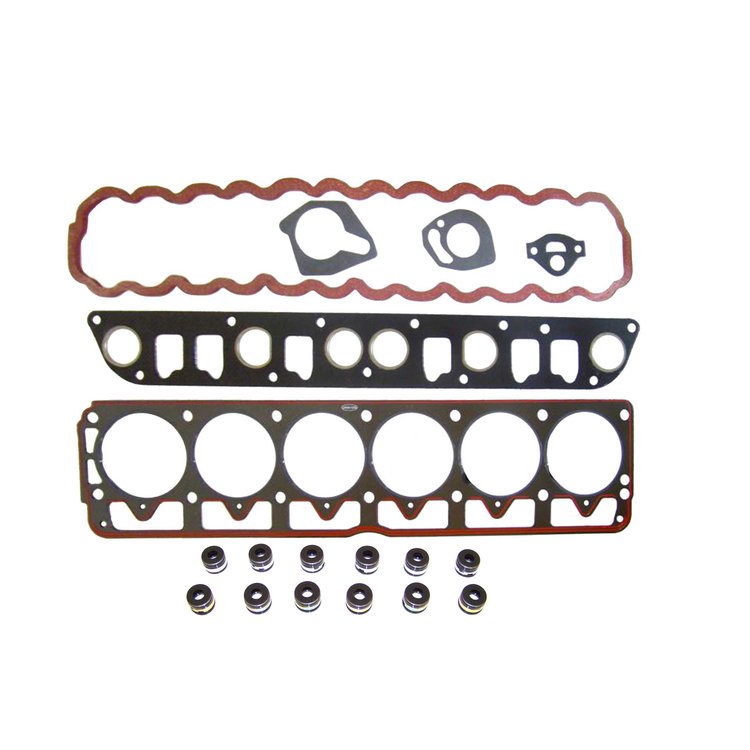 Engine Top-End Gasket Set Fits Select 1987-1990 Jeep w/4.0L L6 12V OHV Eng.