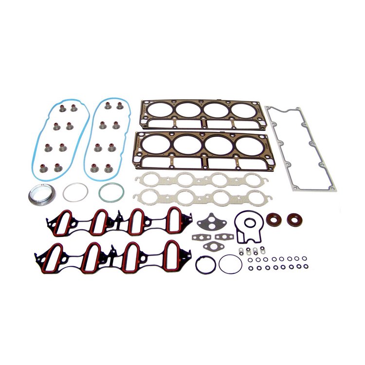 Engine Top-End Gasket Set Fits Select 2002-2003 Cadillac, Chevrolet, GMC, Isuzu Models w/4.8L, 5.3L V8 16V OHV [Vortec] Eng.