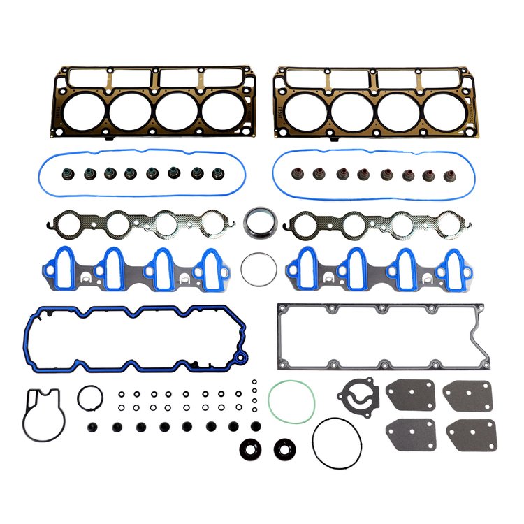 Engine Top-End Gasket Set Fits Select 2005-2014 Buick, Chevrolet, and More Models w/4.8L, 5.3L V8 16V FLEX OHV [Vortec] Eng.