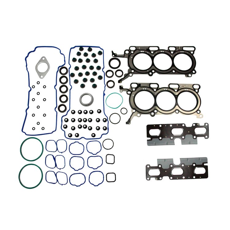 Engine Top-End Gasket Set Fits Select 2008-2015 Lincoln, Mazda Models w/3.7L V6 24V DOHC [Duratec] Eng.