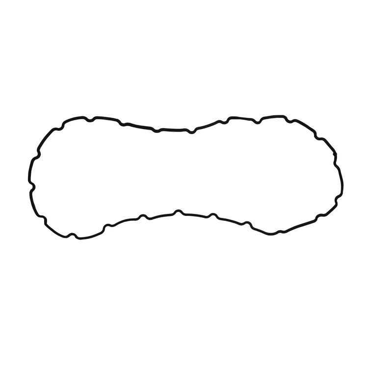 Oil Pan Gasket for 2004-2010 Ford E-350 Super Duty and E-450 Super Duty and 2004-2005 Ford E-350 Club Wagon w/ 6.0L Eng.