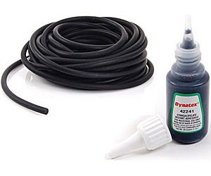 Nitrile O-Ring Cord Kit 0.210 in. x 25 ft. with Adhesive
