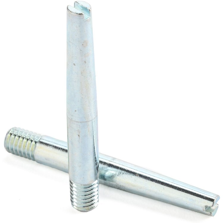 Transmission Guide Dowels 3" Long with Tapered Shape & Slotted Head