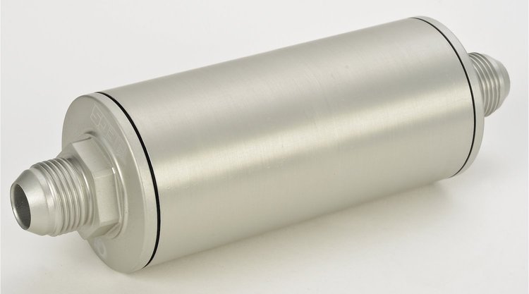 Billet Aluminum Inline Oil Filter -12AN Male Ends