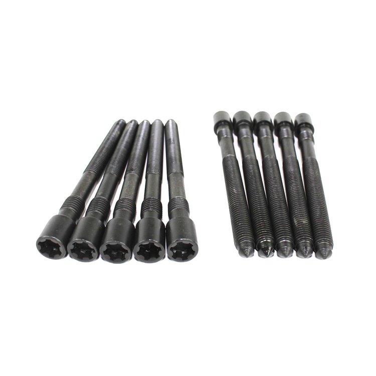 Cylinder Head Bolt Set Fits Select 1997-2006 Audi & Volkswagen 1.8L L4 Engines [w/ 136mm]