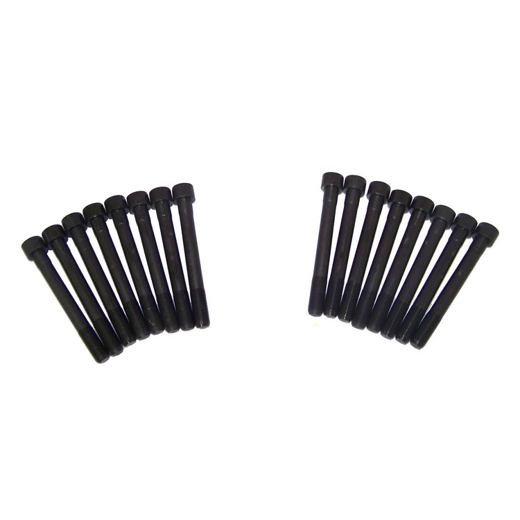 Cylinder Head Bolt Set Fits Select 1987-2012 Chrysler, Dodge, Hyundai, Kia, Mitsubishi & Plymouth 3.0L-3.8L V6 Engines