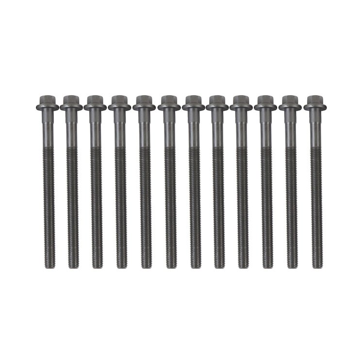 Cylinder Head Bolt Set Fits Select 1993-2016 Volvo 2.3L, 2.4L, 2.5L L5 Engines