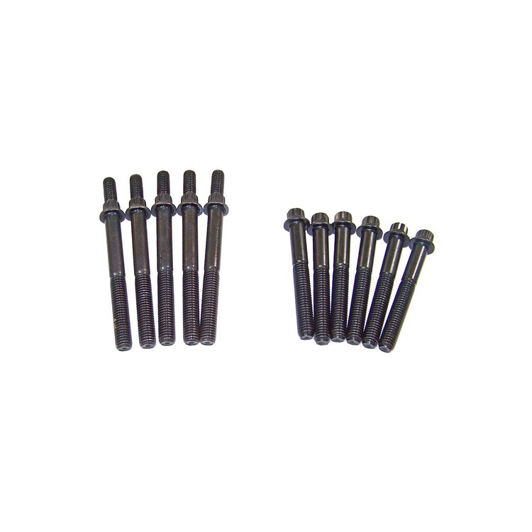 Cylinder Head Bolt Set Fits Select 1997-2002 Dodge & Jeep, 2.5L L4 Engines