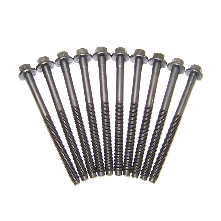 Cylinder Head Bolt Set Fits Select 1992-2004 Ford & Mercury 1.9L, 2.0L L4 Engines