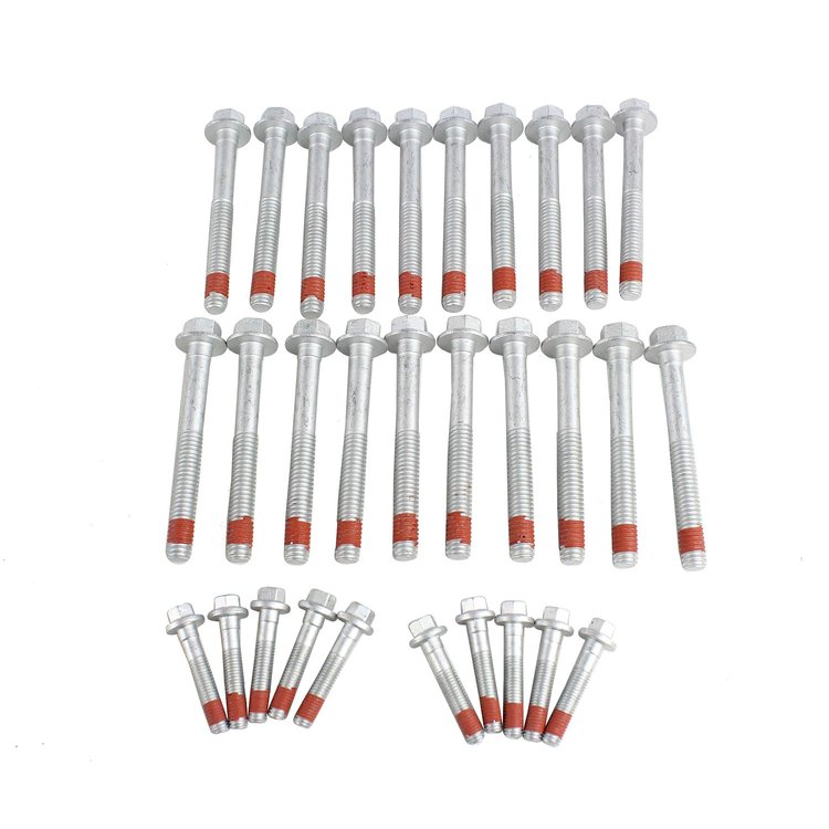 Cylinder Head Bolt Set Fits Select 2004-2020 GM, Hummer, Isuzu & Saab 4.8L-7.0L V8 Engines [w/ 2nd Design]