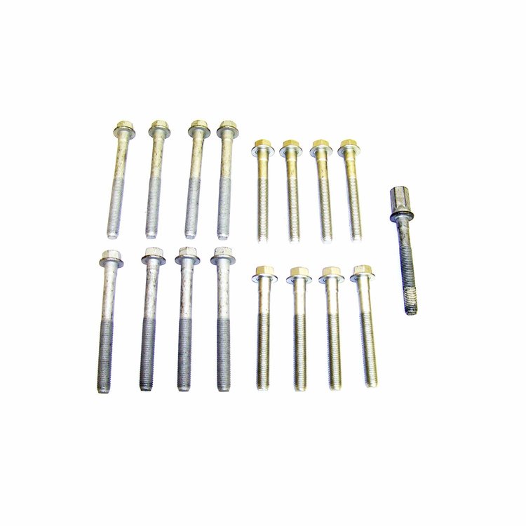 Cylinder Head Bolt Set Fits Select 1987-1994 Buick, Cadillac, Chevrolet, Oldsmobile & Pontiac 2.8L, 3.1L V6 Engines