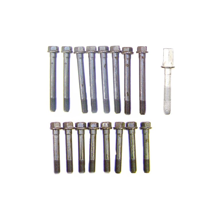 Cylinder Head Bolt Set Fits Select 1990-1995 Chevrolet, Isuzu, Oldsmobile & Pontiac 3.1L V6 Engines