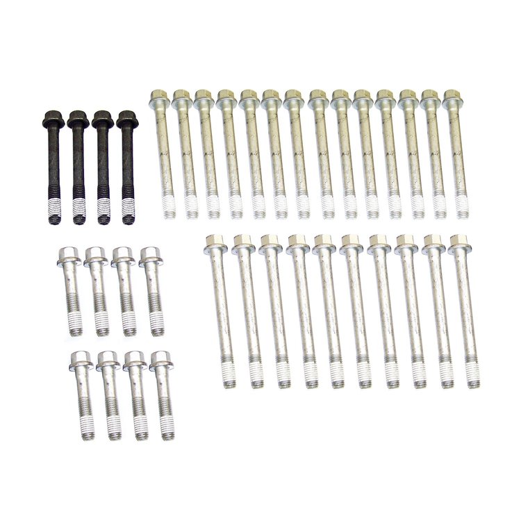 Cylinder Head Bolt Set Fits Select 2001-2007 Chevrolet & GMC 8.1L V8 Engines