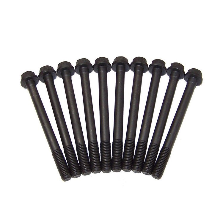 Cylinder Head Bolt Set Fits Select 1987-1997 Nissan 2.4L L4 Engines