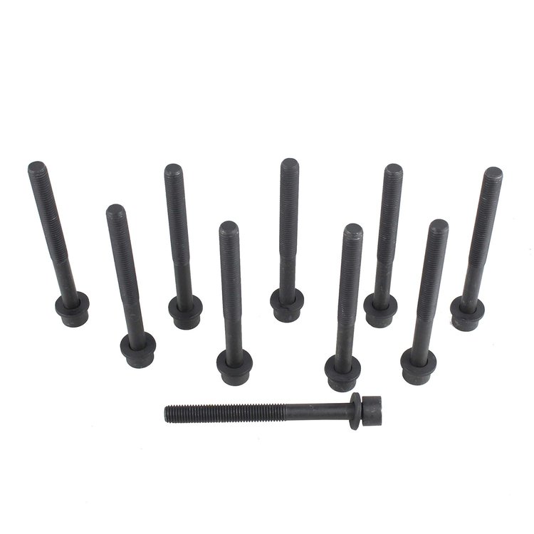 Cylinder Head Bolt Set Fits Select 2002-2020 INFINITI, Nissan & Suzuki 2.5L L4 Engines [w/ Socket Cap Hex Head]
