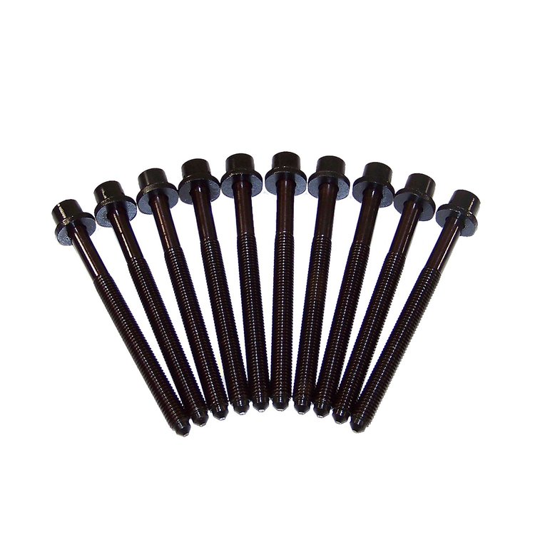 Cylinder Head Bolt Set Fits Select 1998-2006 Volkswagen 2.0L L4 Engines