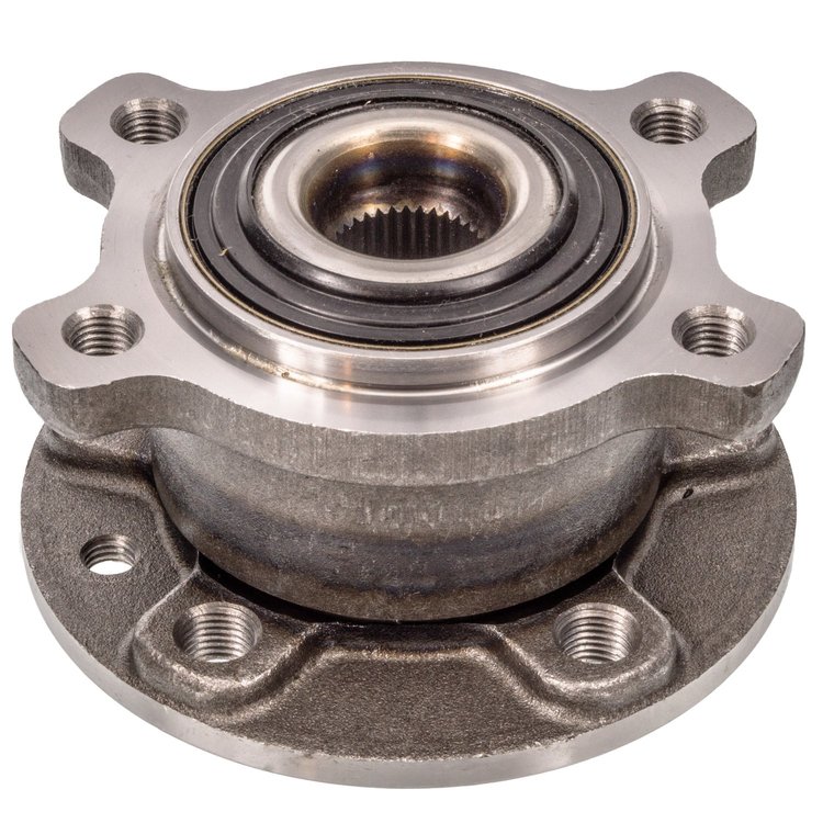 Wheel Bearing and Hub Assembly Fits Select 2007-2018 Volvo Models [Rear]