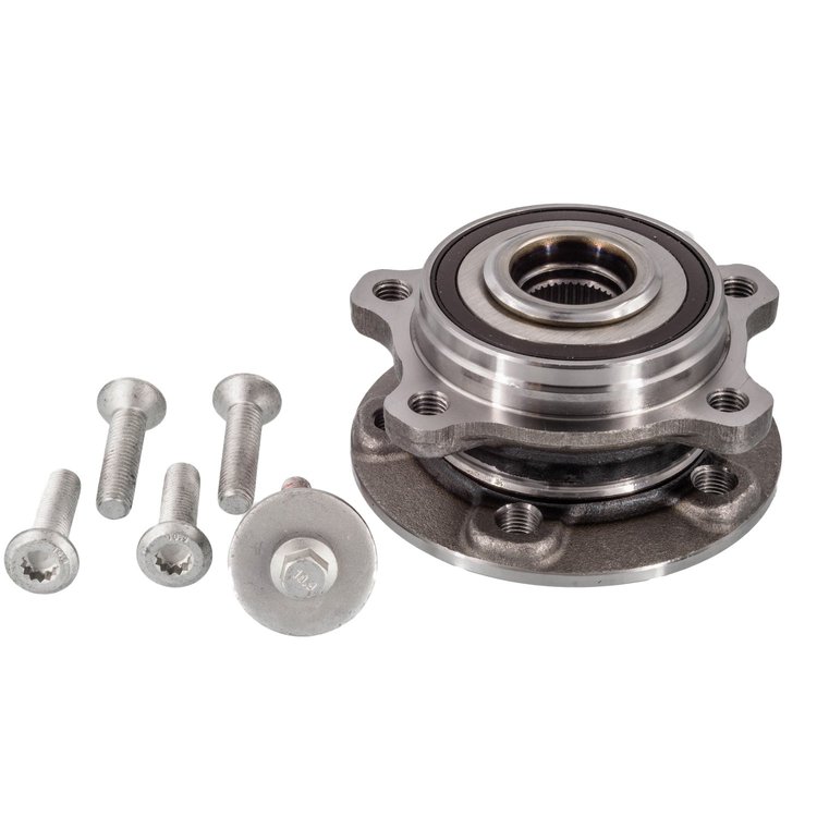 Wheel Bearing and Hub Assembly Fits Select 2016-2023 Volvo Models [Front]