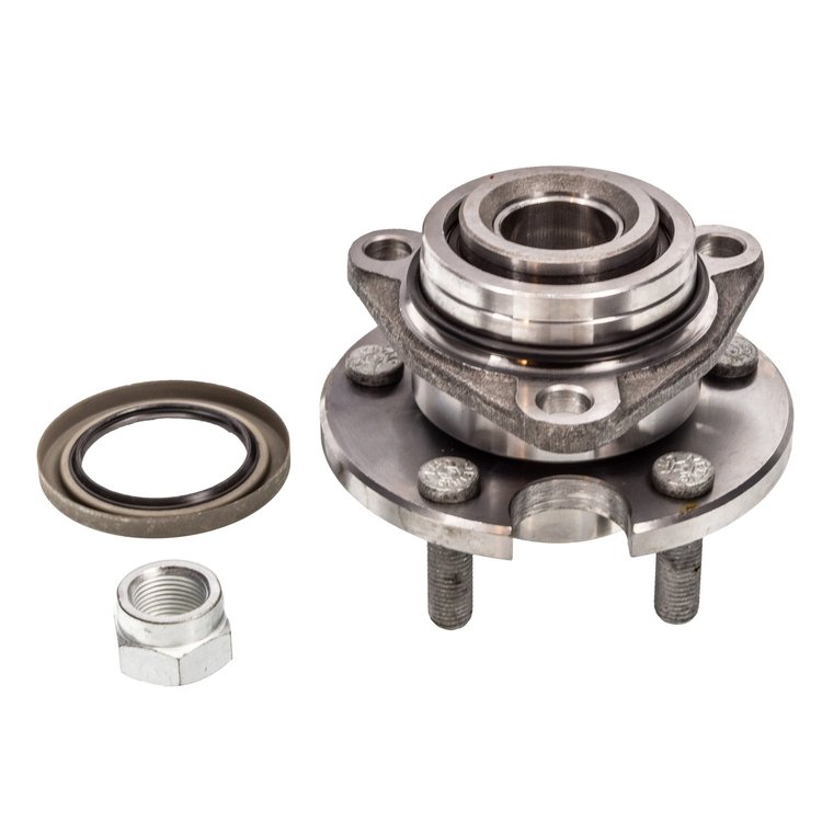 Wheel Bearing and Hub Assembly Fits Select 1980-1989 Buick, Chevrolet, Oldsmobile, Pontiac Models [Front]
