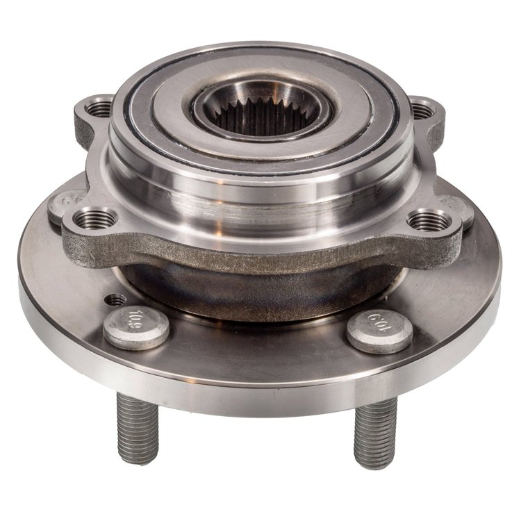 Wheel Bearing and Hub Assembly Fits Select 2004-2012 Mitsubishi Models [Front]