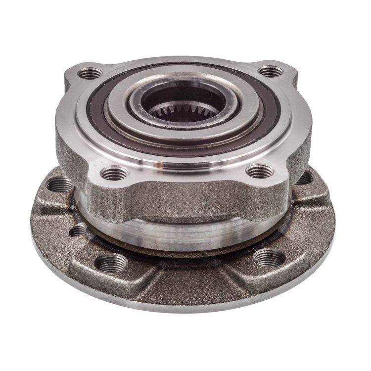 Wheel Bearing and Hub Assembly Fits Select 2007-2019 BMW Models [Front]