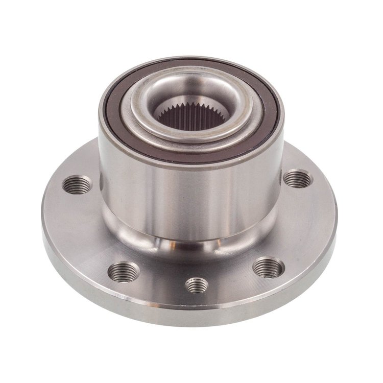 Wheel Bearing and Hub Assembly Fits Select 2007-2018 Volvo Models [Front]